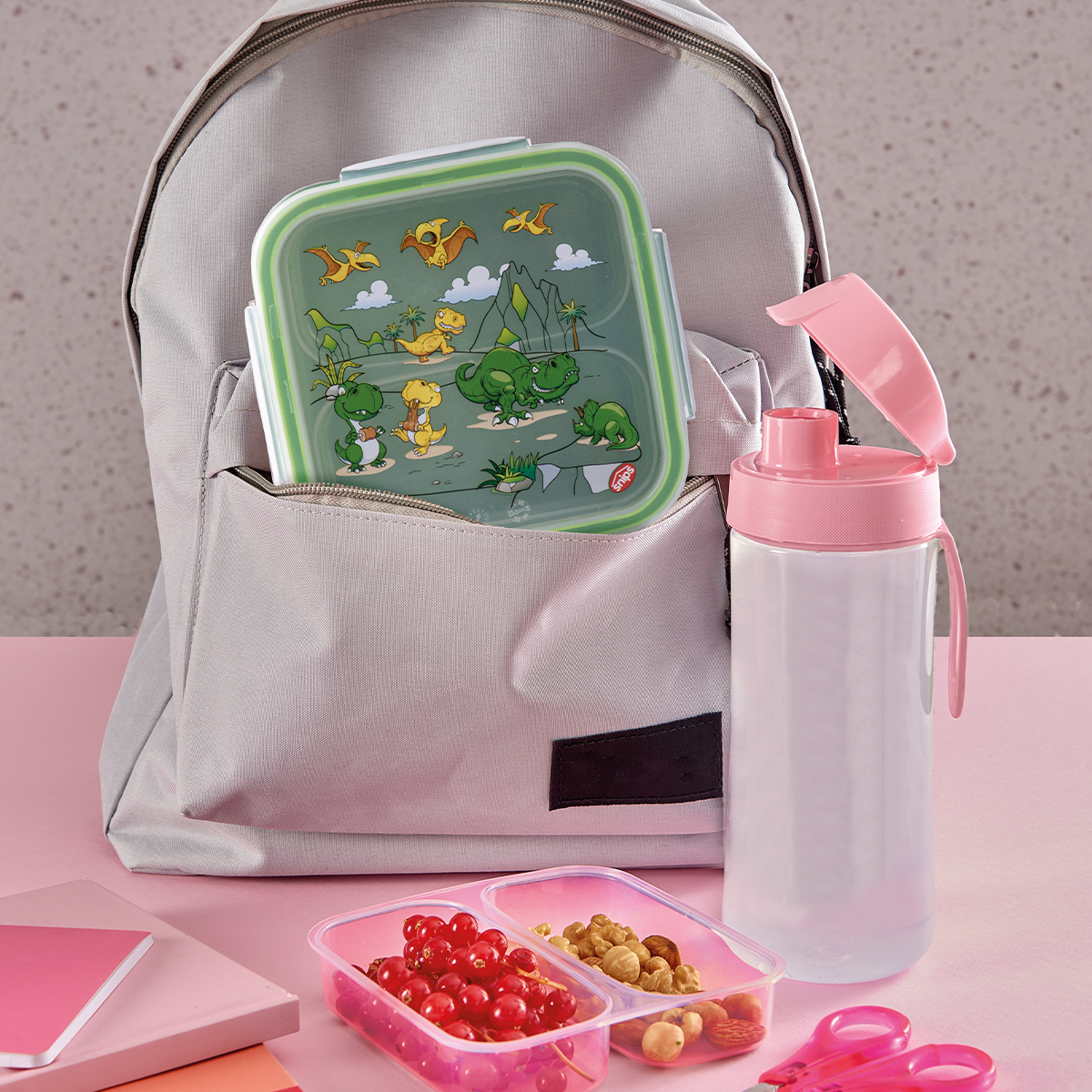 SnipsLock Lunch Box Kids Square 0,8 L - Unicorn - Snips