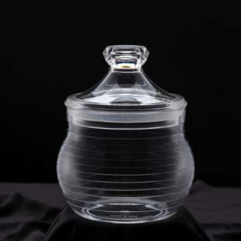 Vague Acrylic Line Jar 10 cm