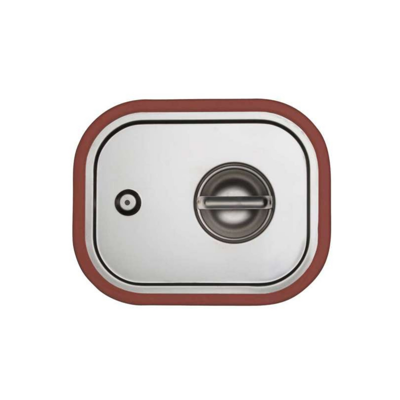 Ozti Stainless Steel Gastronorm Lid With Silicon GDC - Al Makaan Store