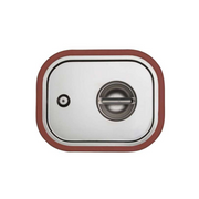 Ozti Stainless Steel Gastronorm Lid With Silicon GDC - Al Makaan Store