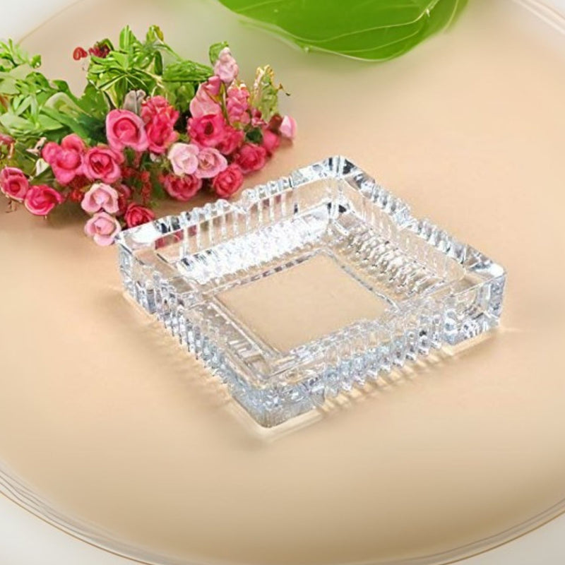 LX Glass Square Ashtray