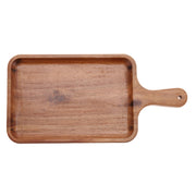 Vague Rectangular Acacia Wooden Food Tray - Al Makaan Store