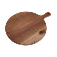 Vague Round Acacia Wooden Pizza Plate 40.5 cm - Al Makaan Store