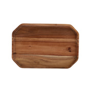 Vague Rectangular Acacia Wooden Serving Tray 30 cm x 20 cm - Al Makaan Store