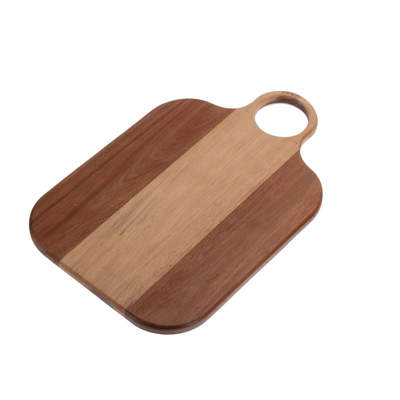 Vague Rectangular Acacia Wooden Cutting Board 38 cm x 25 cm - Al Makaan Store