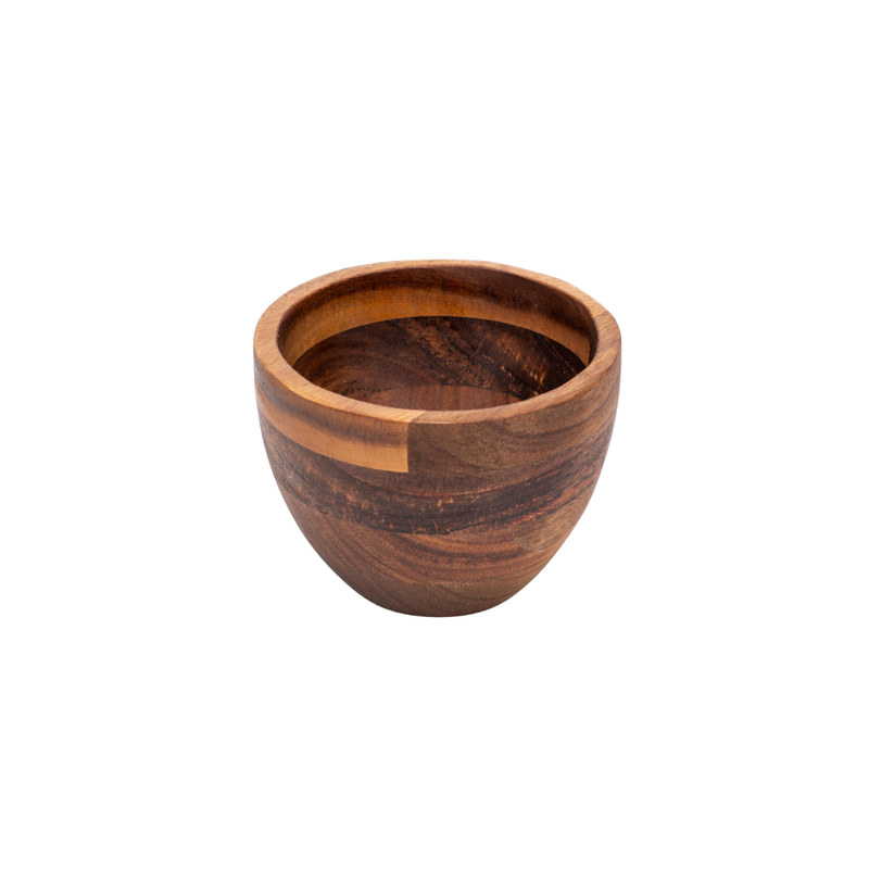Vague Acacia Wooden Mini Bowl