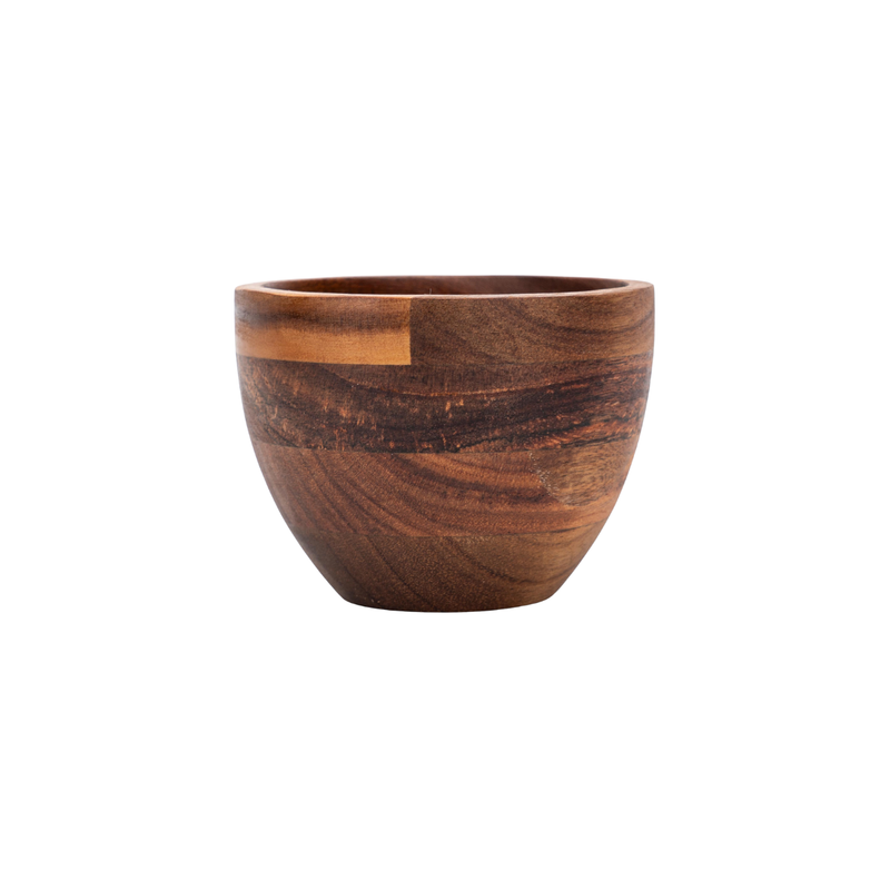Vague Acacia Wooden Mini Bowl