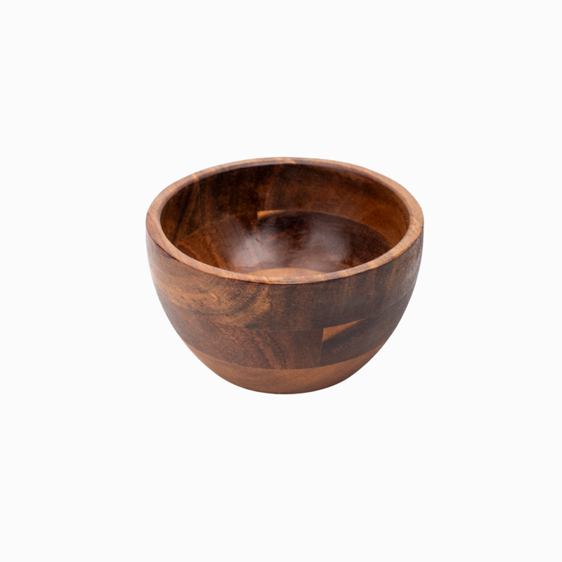 Vague Acacia Wooden Salad Bowl