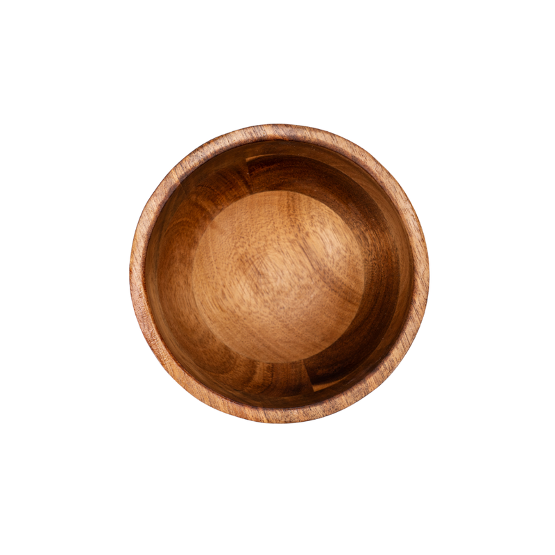 Vague Acacia Wooden Salad Bowl