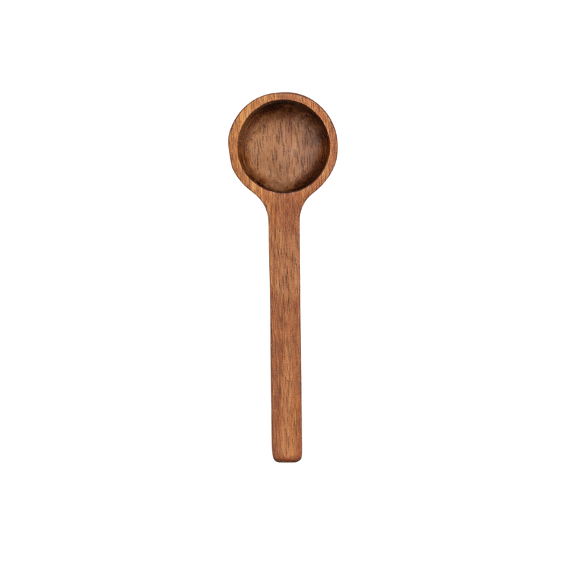 Vague Acacia Wooden Serving Appetizer Spoon 12.3 x 3.6 cm