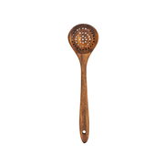 Vague Wooden Skimmer Spoon 27.9 x 7.4 cm - Al Makaan Store
