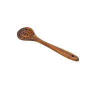 Vague Wooden Skimmer Spoon 27.9 x 7.4 cm - Al Makaan Store