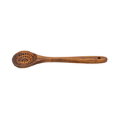 Vague Wooden Skimmer Spoon 27.9 x 7.4 cm - Al Makaan Store