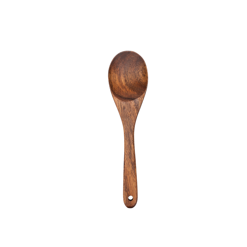 Vague Wooden Salad Spoon 26 x 7 cm - Al Makaan Store