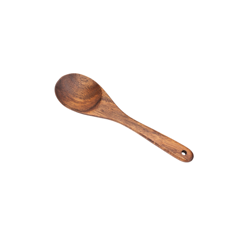 Vague Wooden Salad Spoon 26 x 7 cm - Al Makaan Store