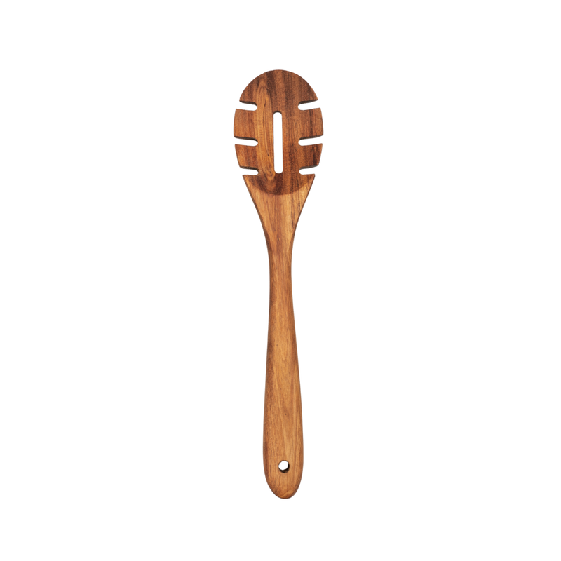 Vague Wooden Spaghetti Spoon 31 x 6.4 x 1.8 cm - Al Makaan Store