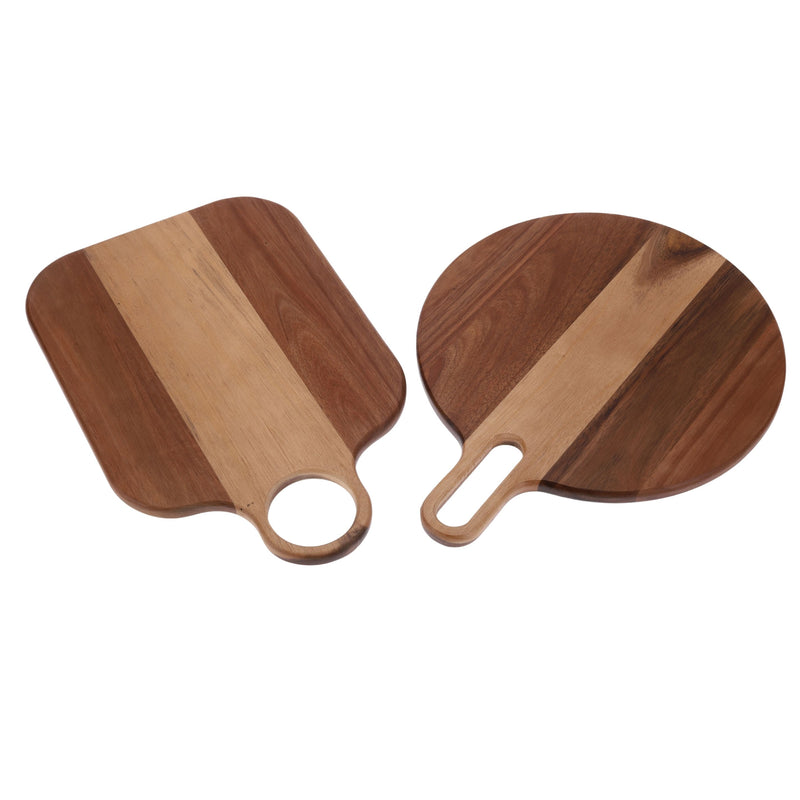 Vague Rectangular Acacia Wooden Cutting Board 38 cm x 25 cm - Al Makaan Store