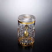 Vague Acrylic Golden Jar - Al Makaan Store