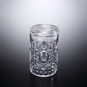 Vague Acrylic Silver Jar - Al Makaan Store