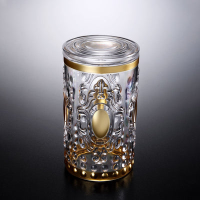 Vague Acrylic Golden Jar