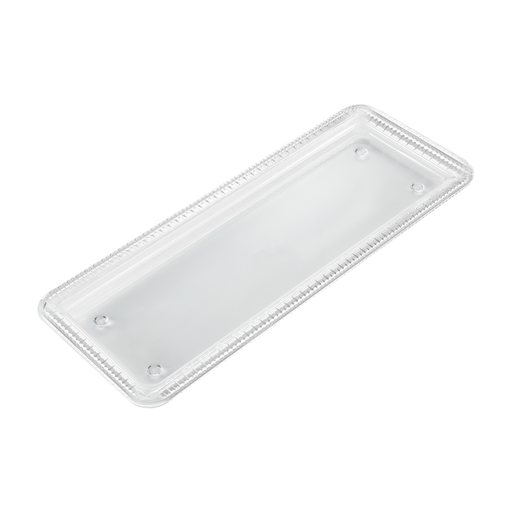 Vague Acrylic Rectangle Tray 42.5 x 15 cm - Al Makaan Store