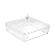 Vague Square Acrylic Candy Box - Al Makaan Store