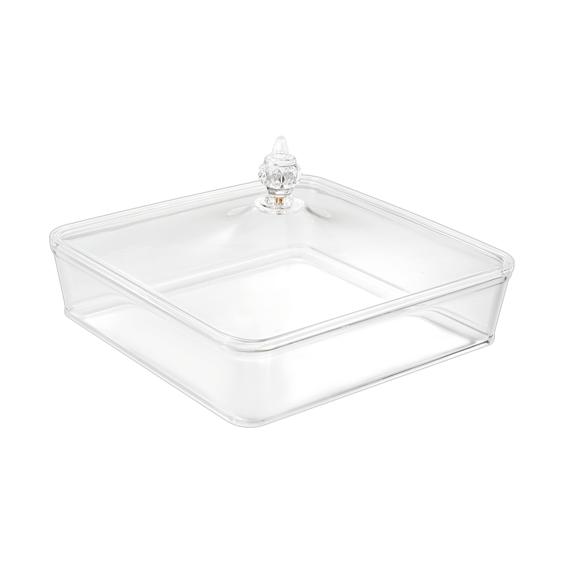 Vague Square Acrylic Candy Box - Al Makaan Store