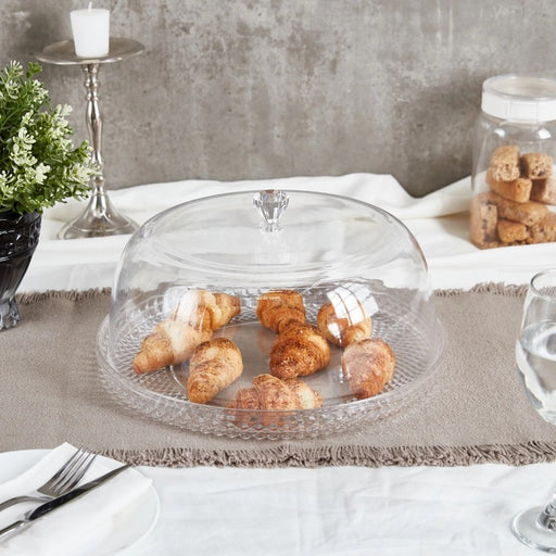 Vague Acrylic Diamond Round Cake Set - Al Makaan Store