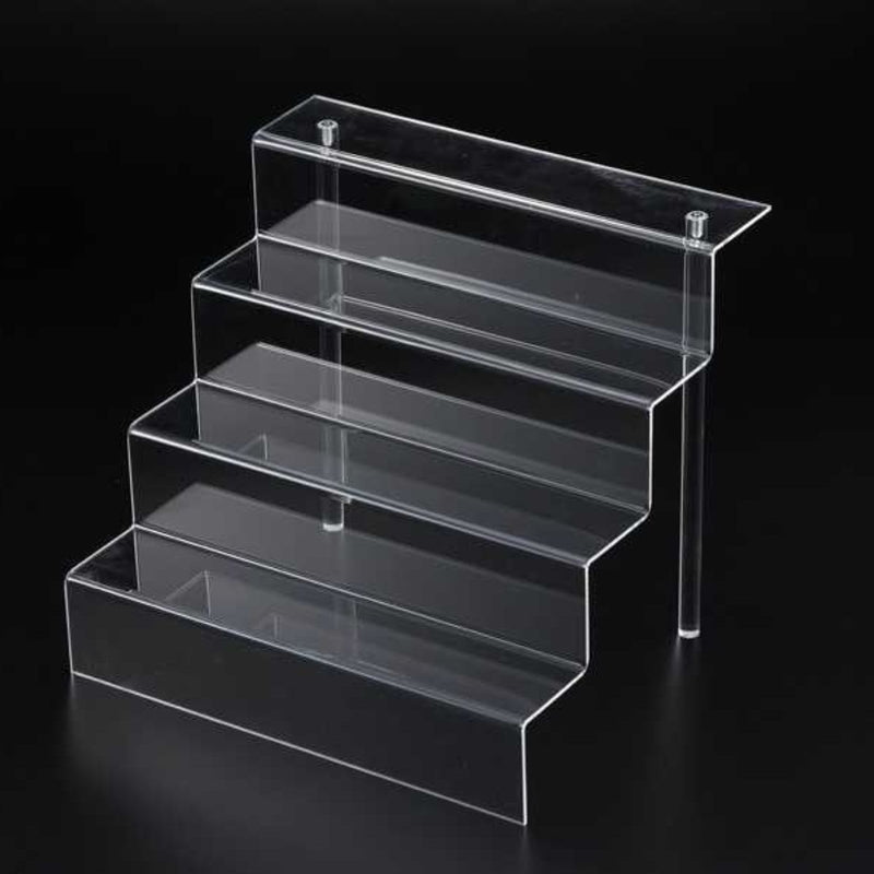 Vague Acrylic Stairs Dessert Display Stand 28.3 cm - Al Makaan Store