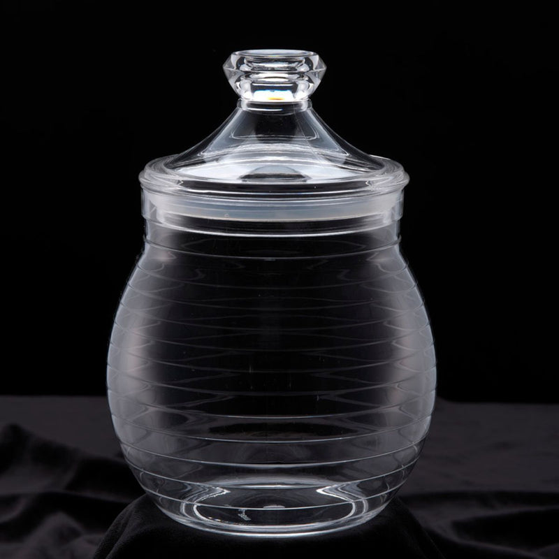 Vague Acrylic Line Jar - Al Makaan Store