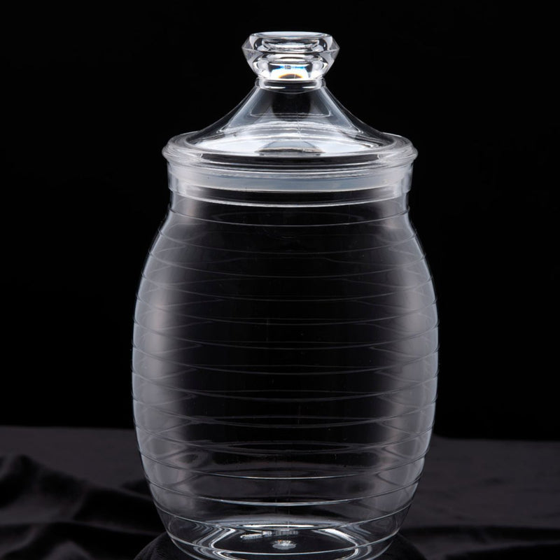 Vague Acrylic Line Jar - Al Makaan Store