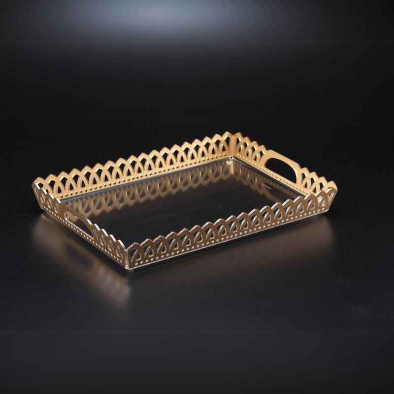 Vague Acrylic Castle Tray