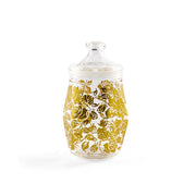 Vague Acrylic Diamond Clear Jar - Al Makaan Store