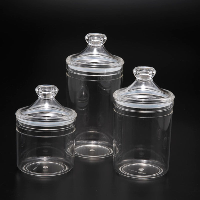 Vague Acrylic Long Clear Jar