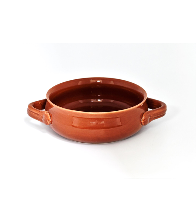 Che Brucia Brown Porcelain Bowl