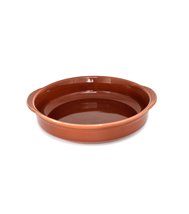 Che Brucia Brown Porcelain Deep Plate - Al Makaan Store
