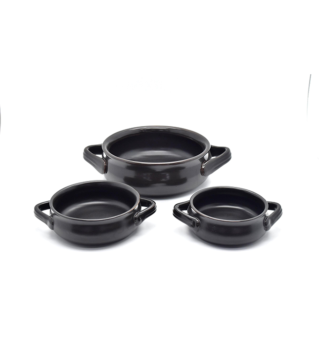 Che Brucia Black Procelain Dinning Fire Bowl - Al Makaan Store