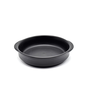 Che Brucia Black Porcelain Direct Fire Deep Plate - Al Makaan Store