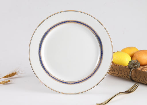 Decopor 10.5" Dinner Plate Midnight Gold Design - Al Makaan Store