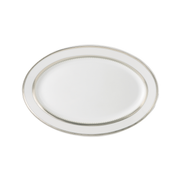 Decopor Silvana Porcelain Oval Plate 12"- Al Makaan Store