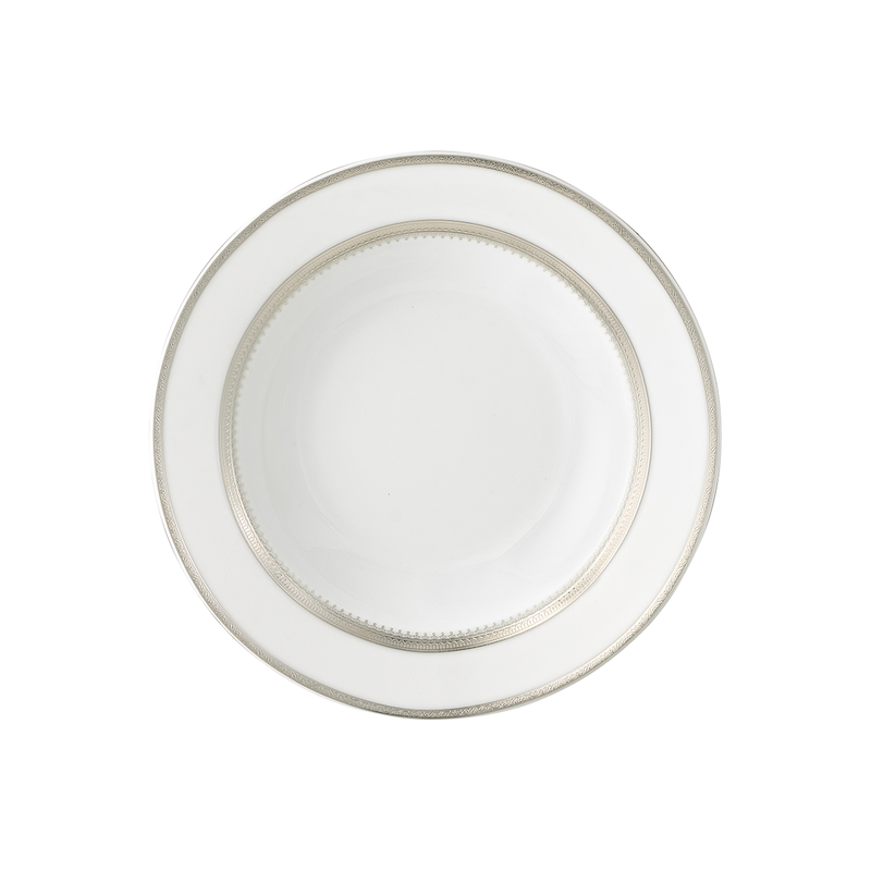 Decopor Silvana Porcelain Soup Plate 8.5"- Al Makaan Store