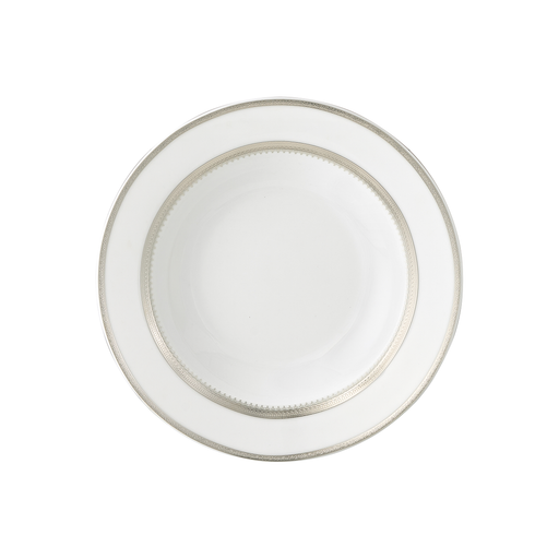 Decopor Silvana Porcelain Soup Plate 8.5"- Al Makaan Store