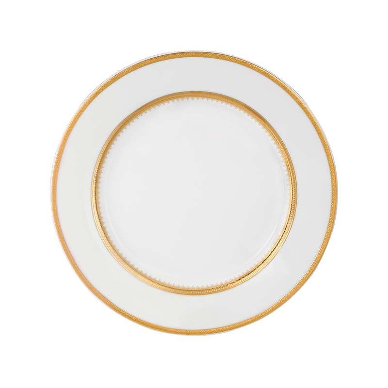 Decopor Taj Porcelain Dinner Plate 10.5"- Al Makaan Store
