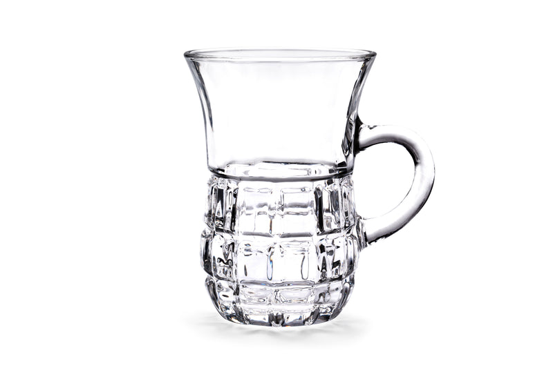 Vague Glass Mug Legion Belly 190 ml 3 Pieces - Al Makaan Store