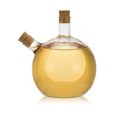 Vague 2 in 1 Oil and Vinegar Glass Bottle 100 ml / 700 ml - Al Makaan Store