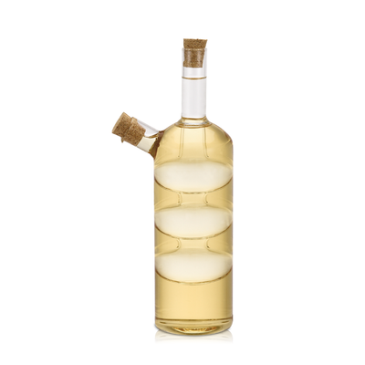 Vague 2 in 1 Oil and Vinegar Glass Bottle 70 ml / 230 ml - Al Makaan Store