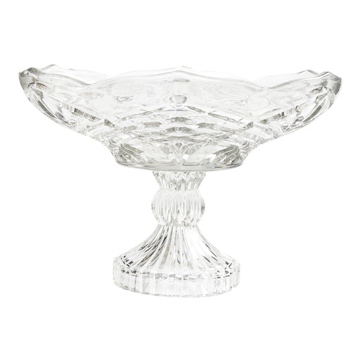 City Glass Lavender Fruit Glass Bowl 29.5 cm - Al Makaan Store