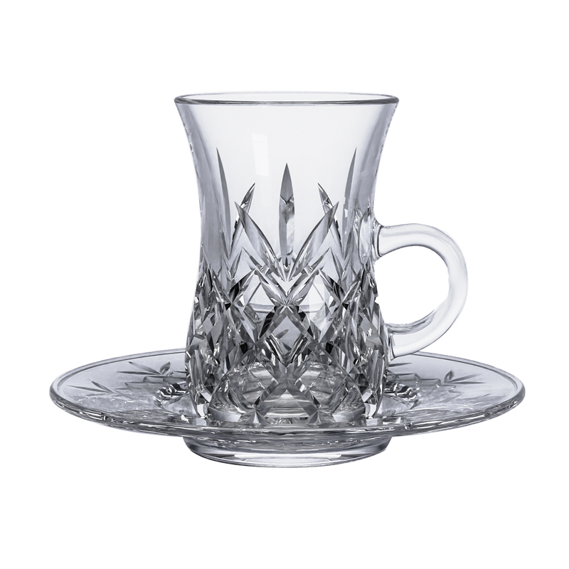 Vague 12 Piece Tea Cups & Saucers Set Frost - Al Makaan Store