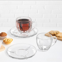 City Glass 12 Piece Lavi Tea Glass 190 ml Set - Al Makaan Store