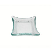 Vague Green Wave Edge Square Glass Dish 6.5 x 1.5 cm - Al Makaan Store